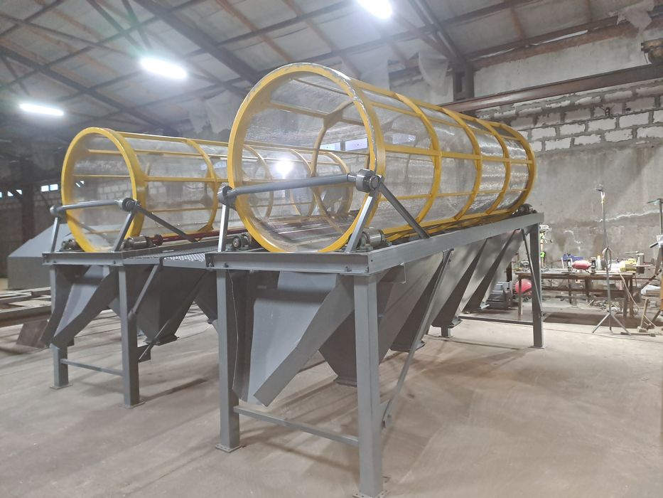 Сівлалка для піску. Барабанне сито. Барабанний просіювач. Сівалка .