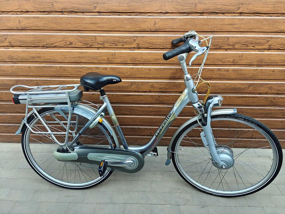 Rower elektryczny GAZELLE ORANGE Innergy. 1800 km 140 ładowań 49 cm