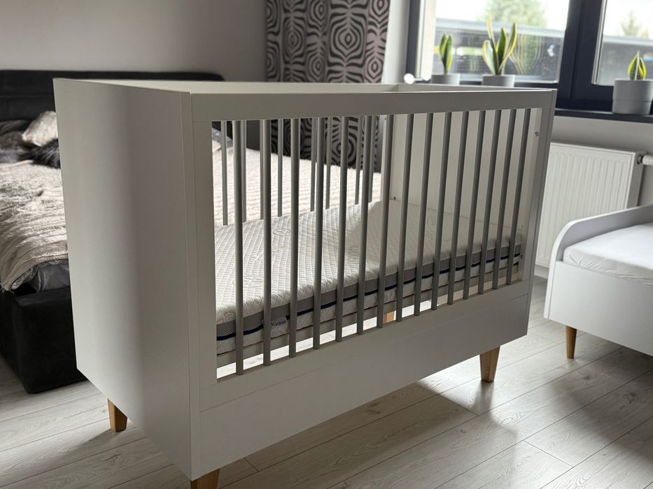 Łóżeczko Vox Concept 60x120 z materacem Rucken