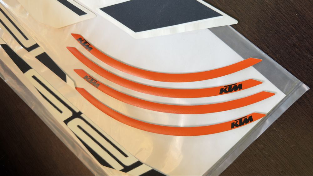 Kit autocolantes ktm duke 125