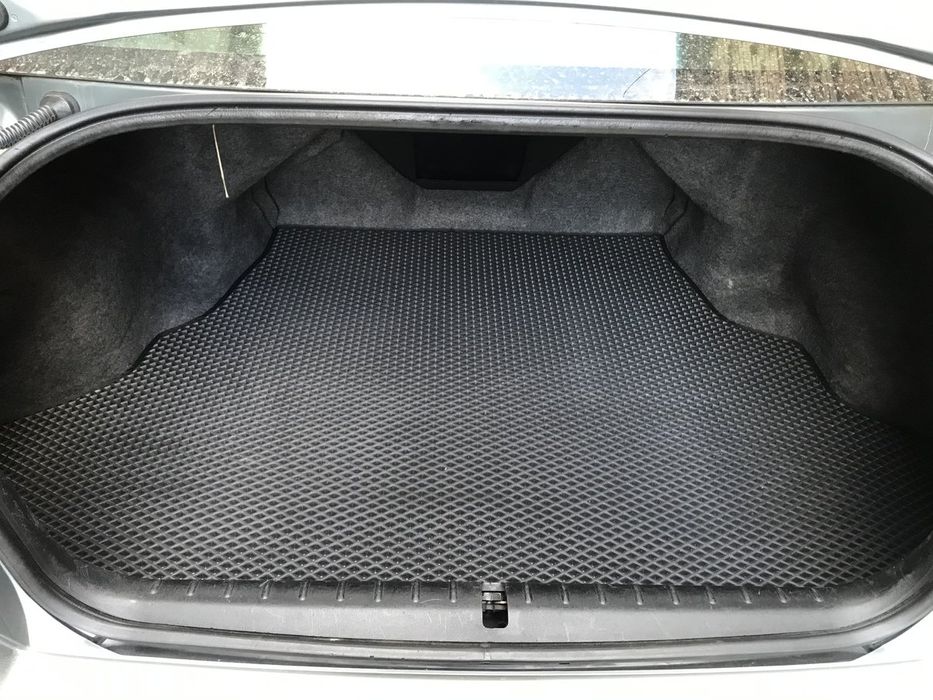 Mitsubishi Galant 2003-2012 Коврик багажника (EVA, черный)