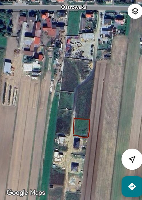 Działka budowlana z warunkami zabudowy 1080 m², 3km od Ostrowa Wlkp - Widok 4