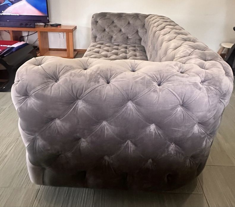 sofa capitone - Sofás, Cadeirões e Poltronas | OLX Portugal