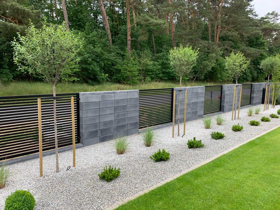 TANIO! Ogrodzenia betonowe, Podmurówki, Fundamenty, Kostka Brukowa