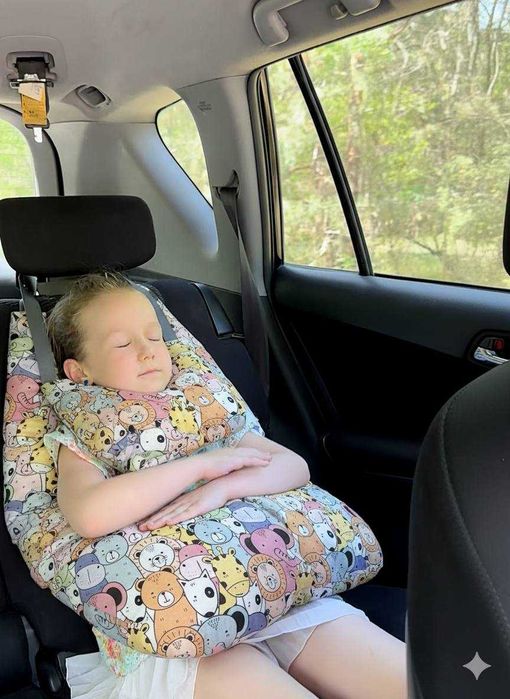 Автоподушки в авто 2 шт – дитяча подушка для подорожей