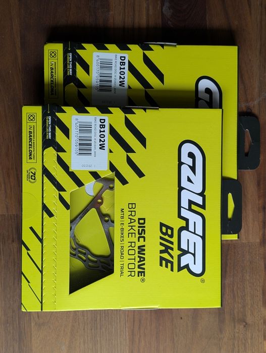2x tarcza hamulcowa Galfer Wave Road 160mm, nowe