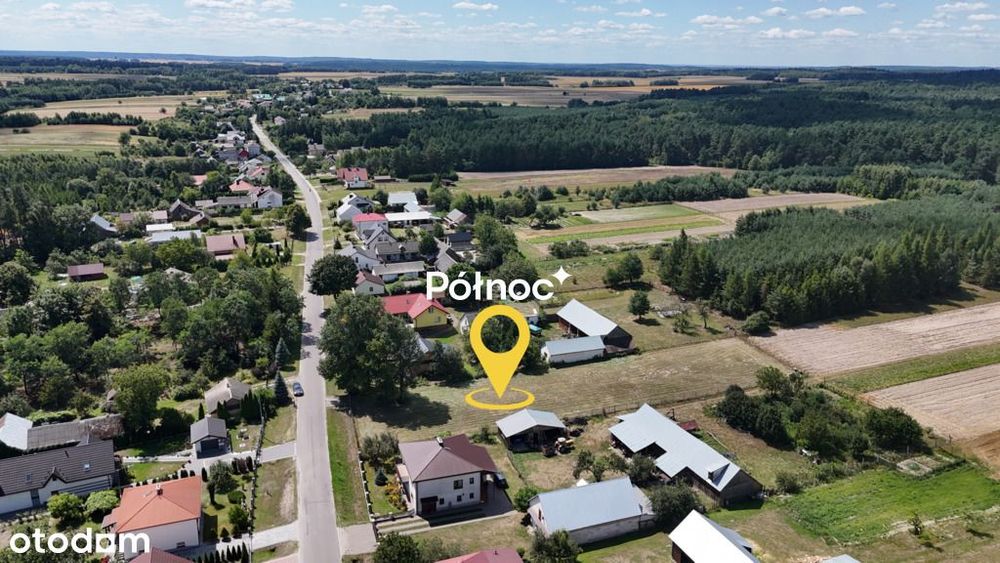 Działka budowlana z możliwością podziału