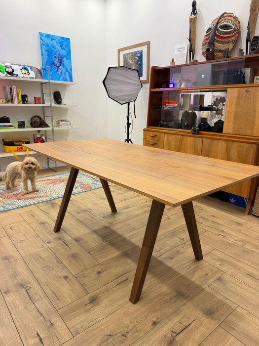 Stół Ikea z krzesłami vintage