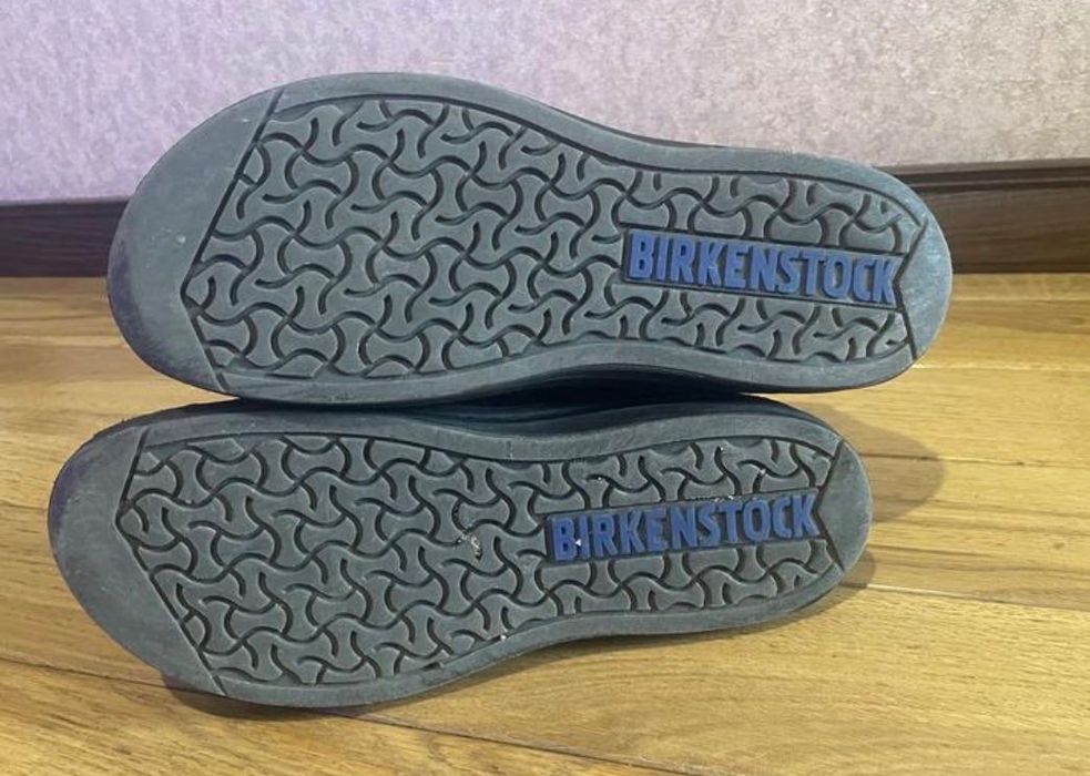 Стильні лофери туфлі Birkenstock з натуральної шкіри оригінал