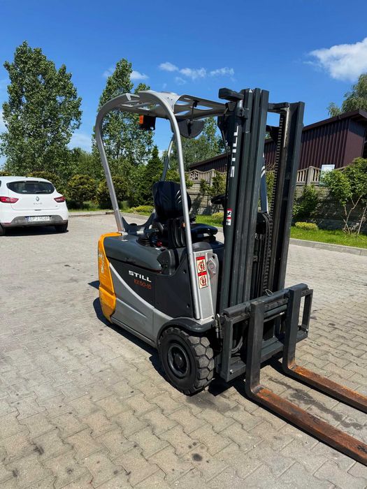 wózek widłowy elektryczny STILL RX50-15 Triplex 4.30m przesuw przebieg 4140mtg 2007r