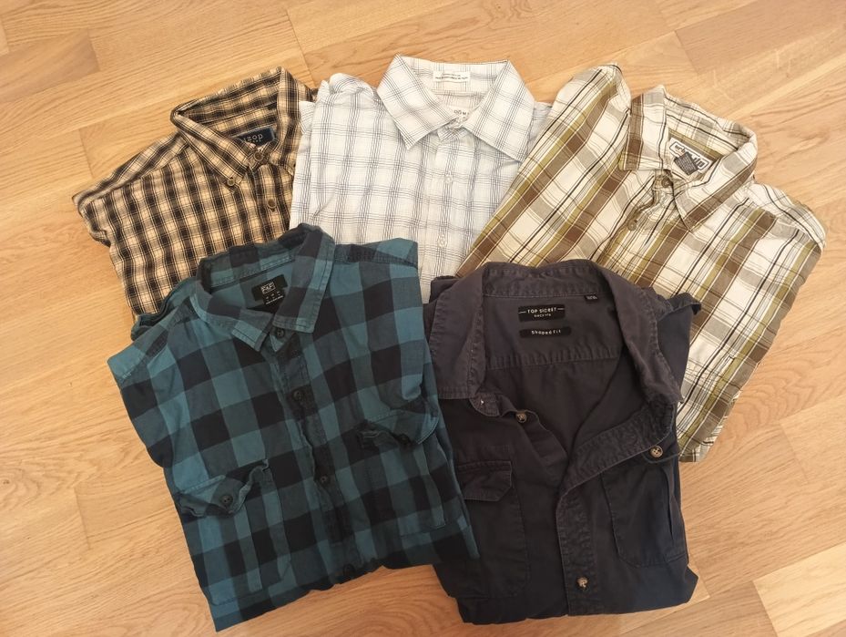 Zestaw koszul męskich L