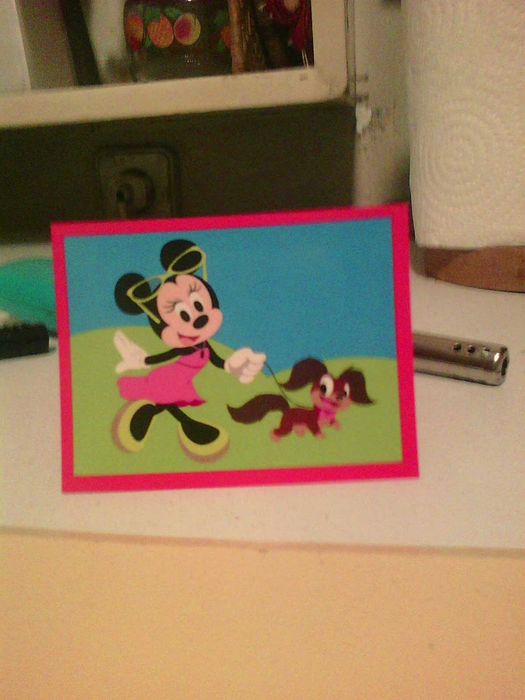 cromo minnie disney panini 120