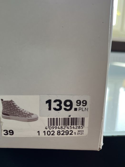 Wyższe tramki roz 39 nowe deichmann