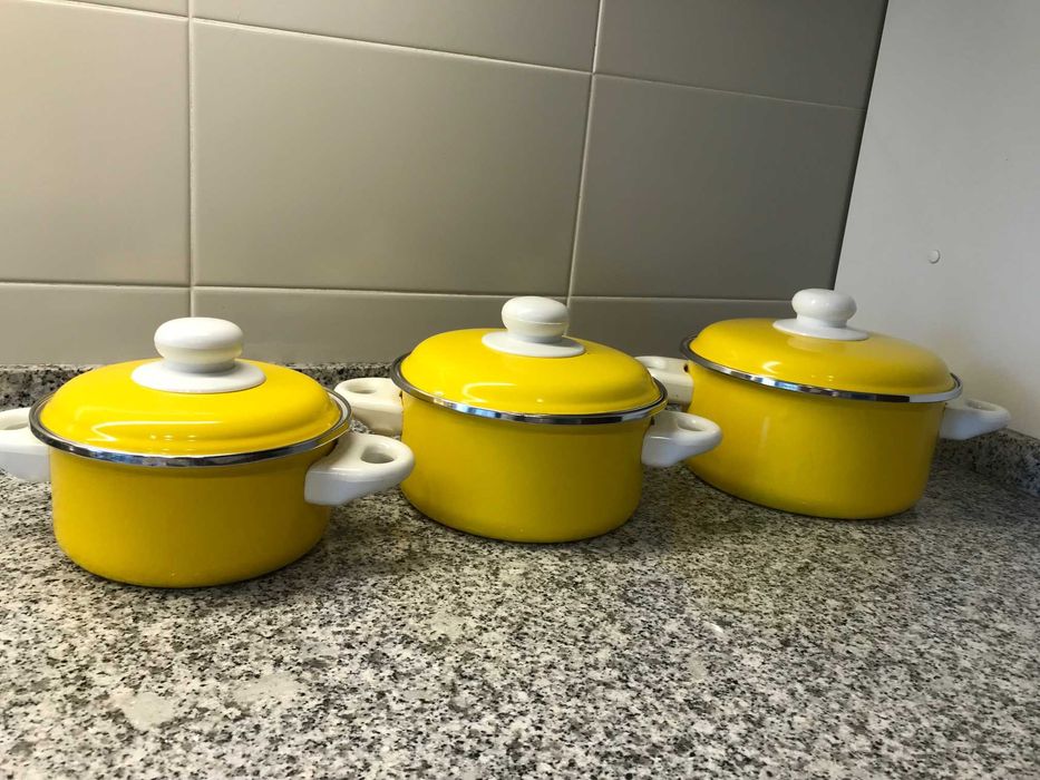 Tachos de Esmalte Amarelos64584394348930120