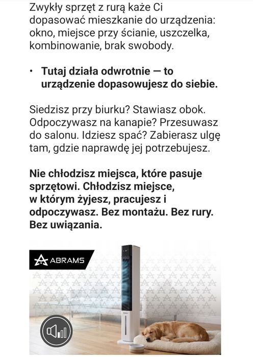 Sprzedam klimatyzer wodny. Jak nowy. Użyty tylko raz.