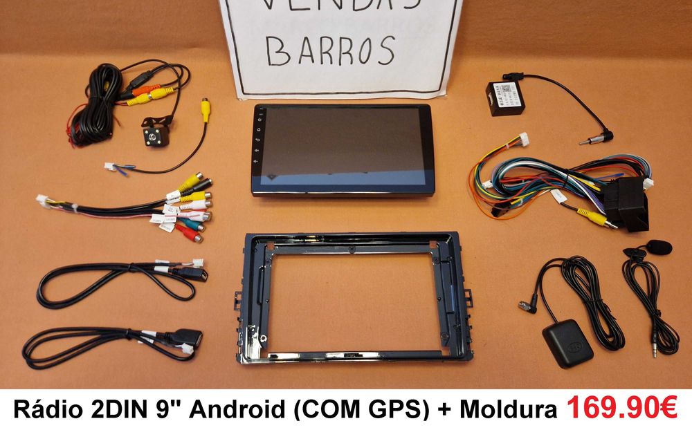 (NOVO) Rádio 2DIN • VW Transporter T4 / T5 / T6 • Android [4+64GB]