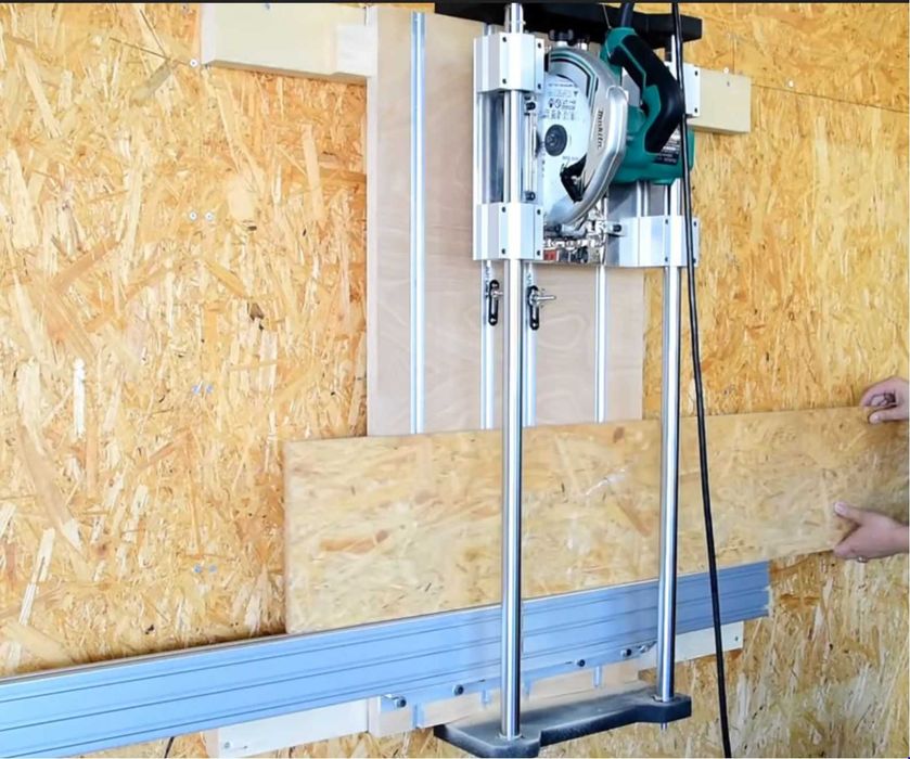 Projekt piły tarczowej pionowej pionowej