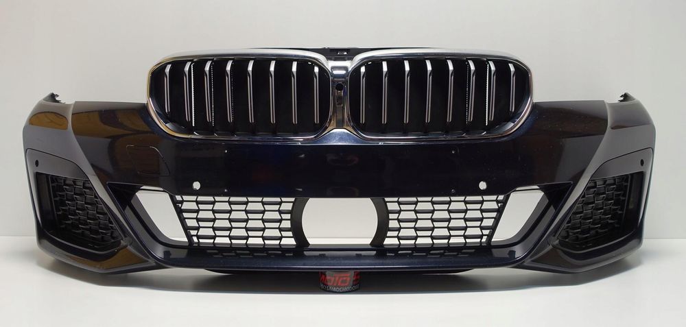 bmw 5 g30 g31 lift m-pakiet pod 6 pdc 8098644 20-23 zderzak przedni