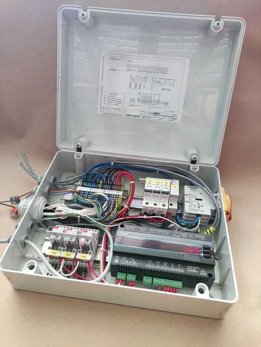 Quadro elétrico de frio