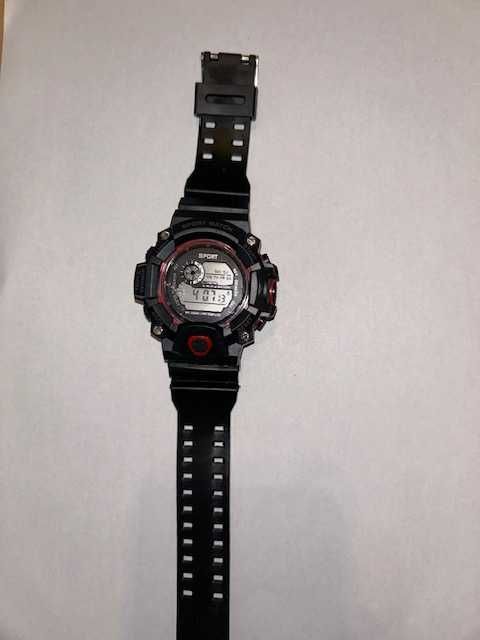 Modny wielofunkcyjny zegarek sportowy