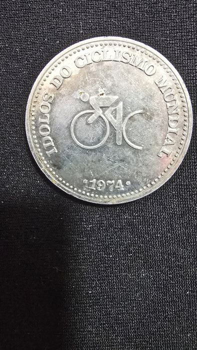 JOSE MANUEL FUENTE Token IDOLOS DO CICLISMO MUNDIAL
*1974*