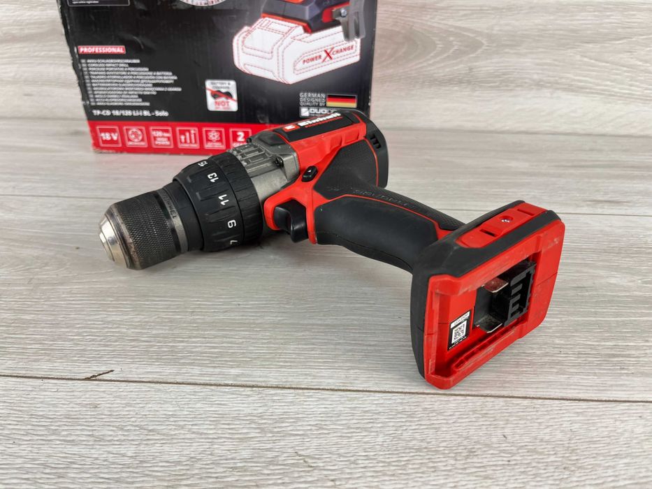 Шуруповерт ударний акумуляторний TP-CD 18/120, 18В, безщітковий 120 Нм Einhell