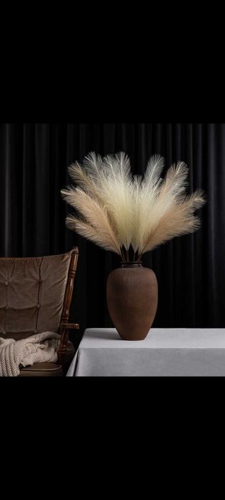 Trawa pampasowa 80 cm – BOHO – zestaw 9 szt. MIX kolorów – PACZKOMAT