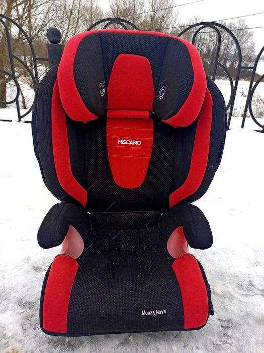 Автокрісло Recaro Monza Nova  Рекаро Монза  Seatfix (3 до 12 років)