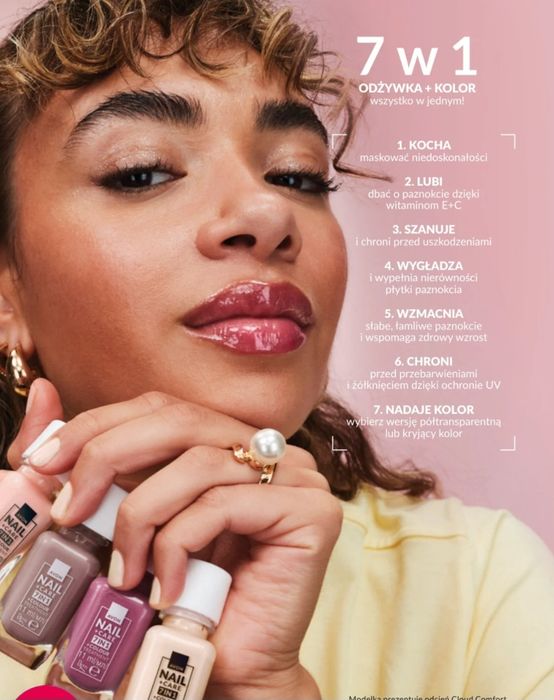 Avon Nail Care kuracja do paznokci 7 w 1 Touch of Nude kolory