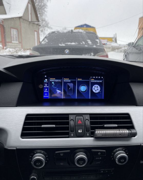 Штатна Android магнітола BMW е60 е61 e63 e64 e90 e91 e92 e93 Carplay