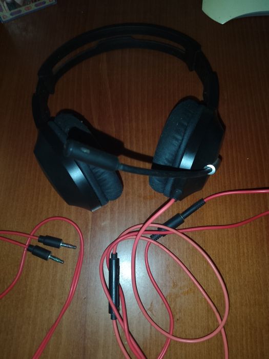 Наушники с микрофоном Edifier G1 черный 2.5м накладные USB.