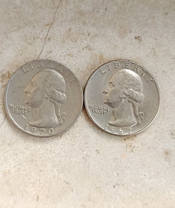 2 Moedas antigas U.S.A