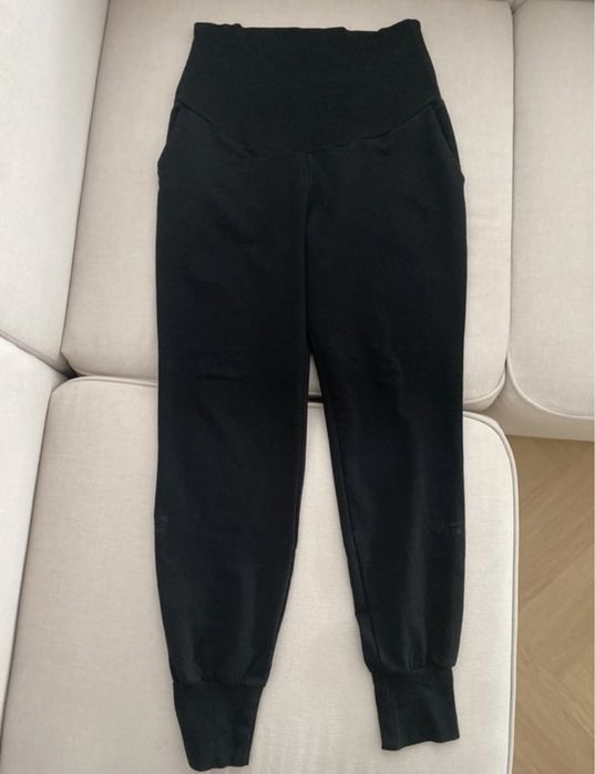 2x Spodnie ciążowe dresy i jeansy H&M rozm L