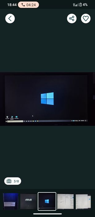 Mini desktop 500 GB 8GB RAM Windows 10 pro 64 bits