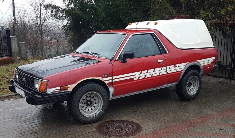 Subaru BRAT - MV - 1800 pickup 4x4 - Leone - EA81