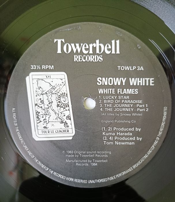 Snowy White , winyl