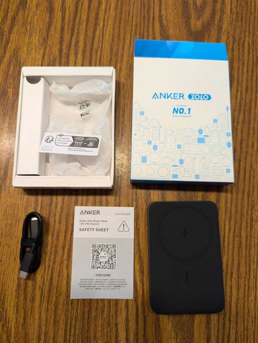 Power Bank Magnética Anker Zolo MagSafe 10.000mAh 30W