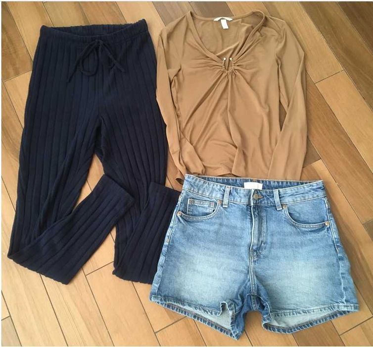 Paczka damskich ubrań rozmiar xs/s