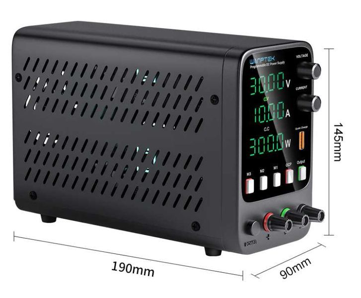 Лабораторний  блок живлення енкодери Wanptek  WPS 3010H    QC
