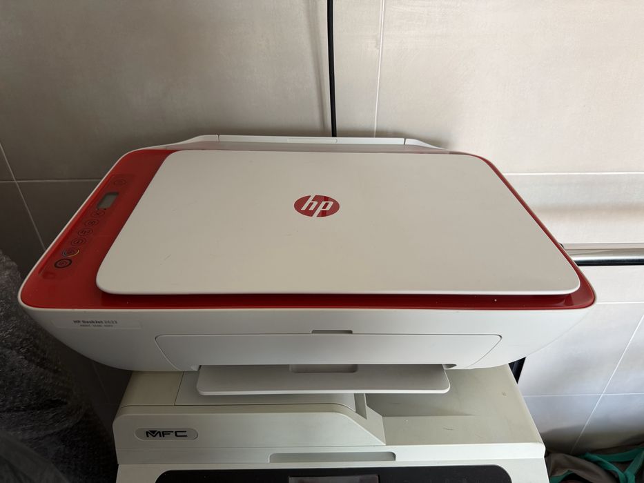 Impressora HP a funcionar