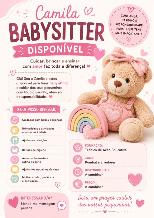 Cuidar de crianças