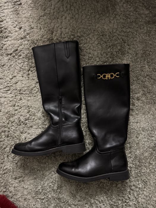 Сапоги чорні  Primark 39 розмір