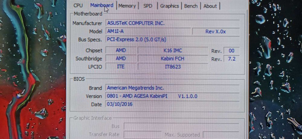 Asus AM1I-A + Athlon 5350