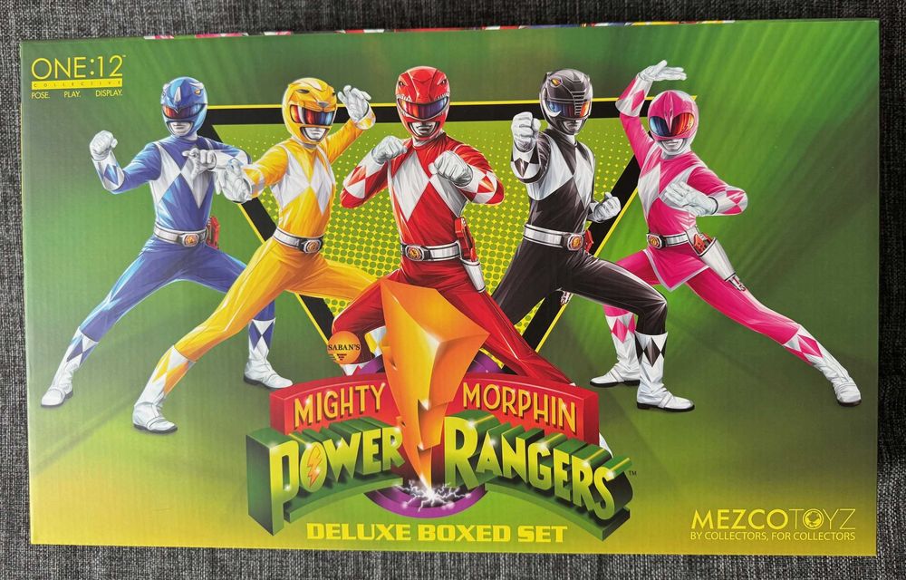 MEZCO Mighty Morphin Power Rangers Set