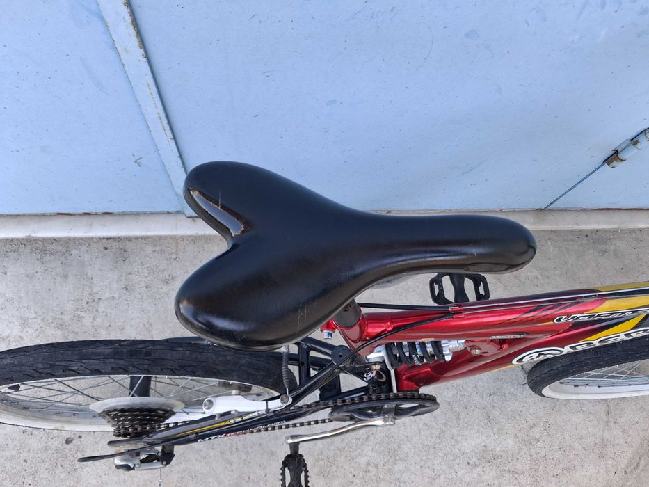 Bicicleta dupla suspensão roda 20 para 6 a 10 anos de idade