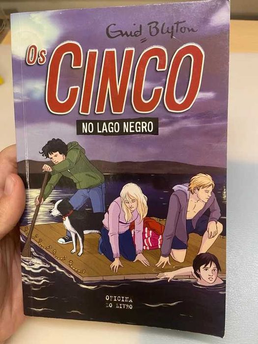 Livro Os Cinco no Lago Negro - Volume 6