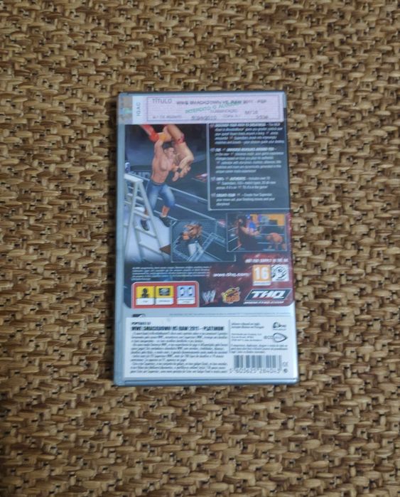 WWE SmackDown VS RAW 2011 Jogo PSP