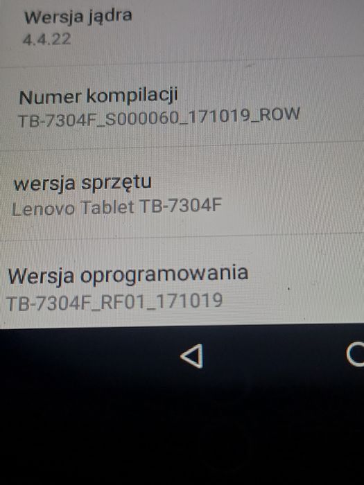 tablet Lenovo 7 cali