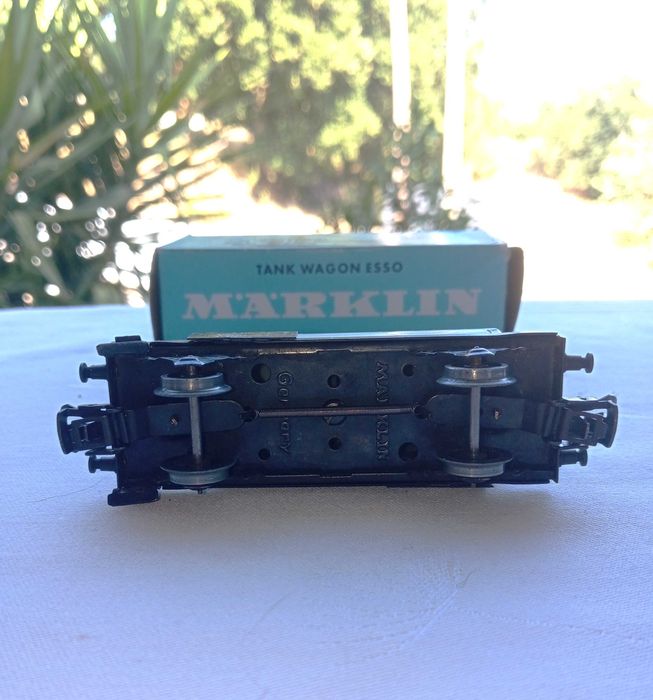 MARKLIN 4501, Vagão da ESSO em caixa original, 1966