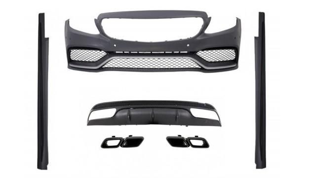 Body Kit Mercedes C W205 (2014 a 2018) Look C63 Carrinha